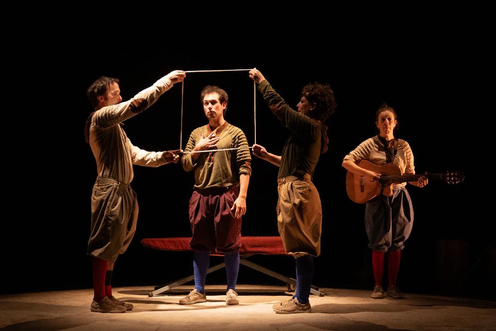 Imagen de una escena de la obra