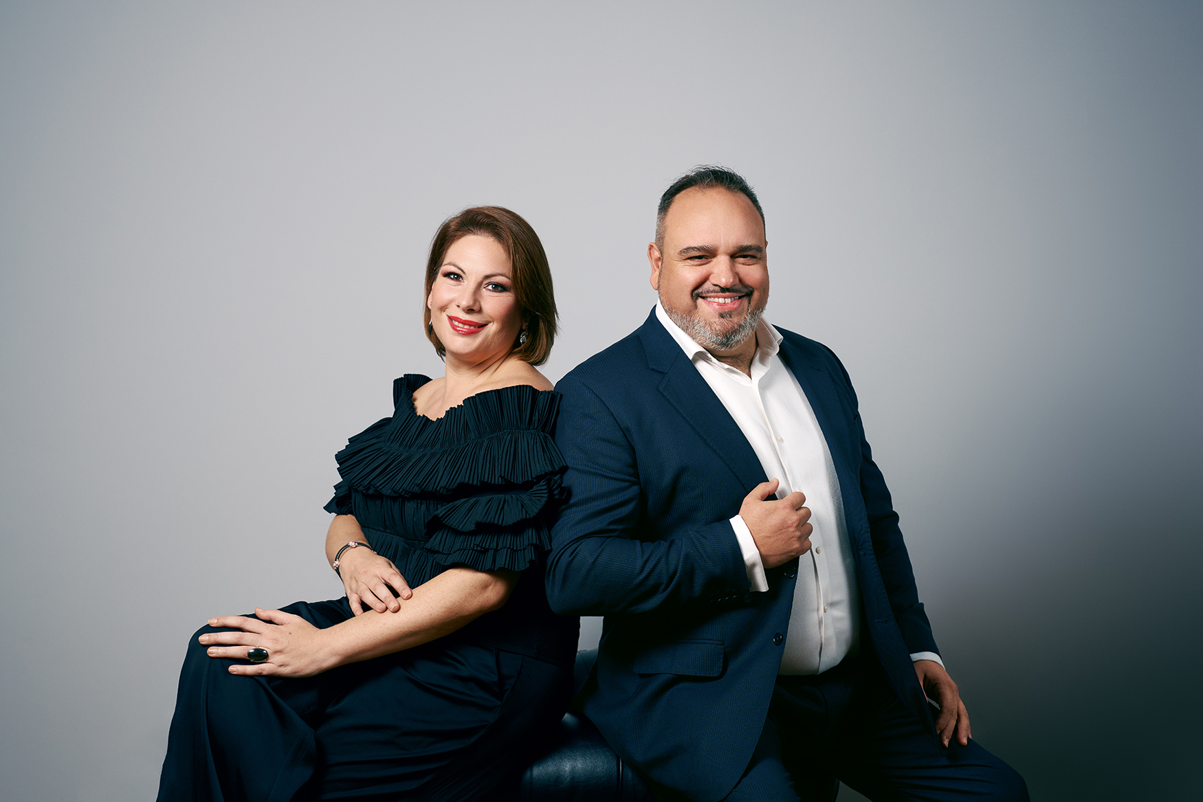La soprano Maite Alberola y el tenor Sergio Escobar