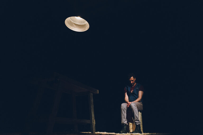 Imagen de una escena de la obra