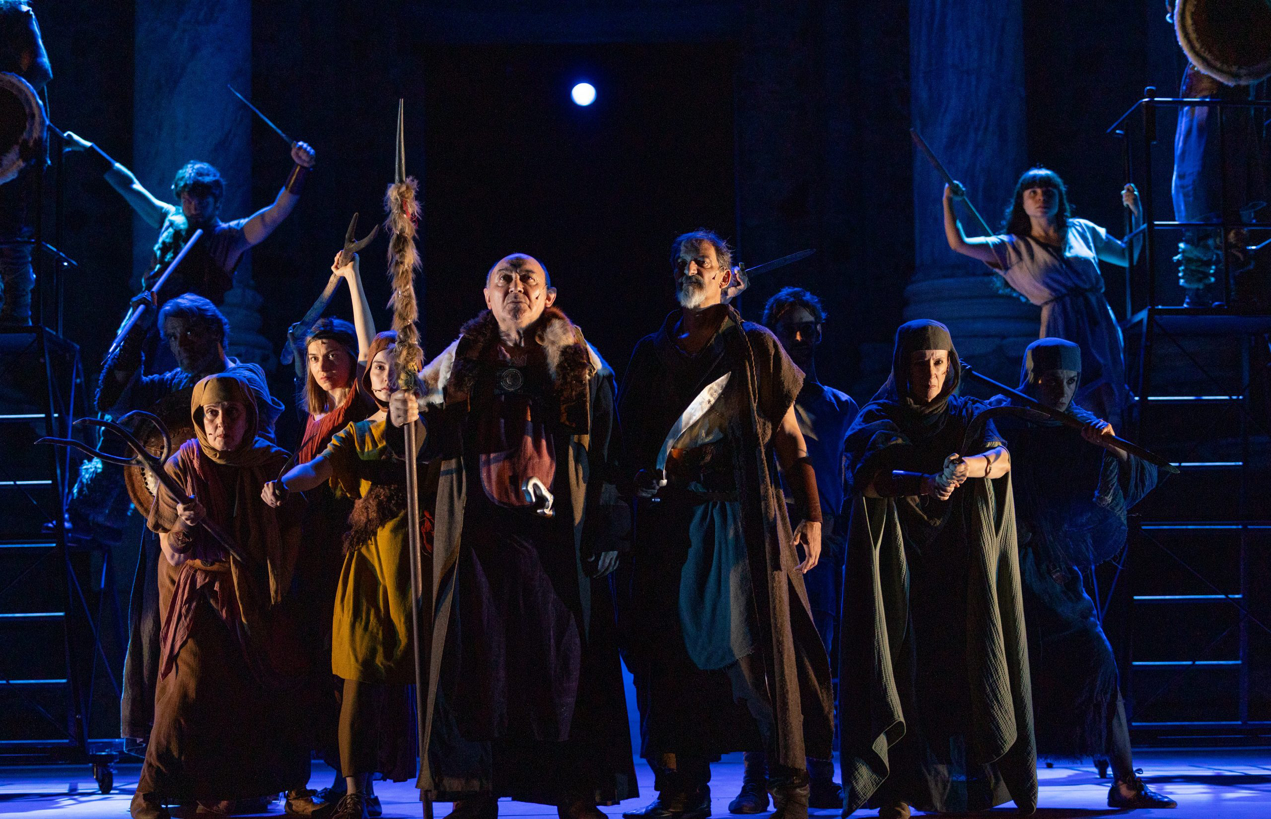 Imagen de una escena de 'Numancia' en Mérida