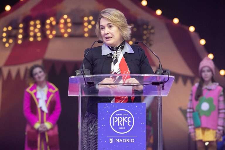Marta Rivera de la Cruz ha presentado el espectáculo con el que el Teatro Circo Price celebra la Navidad