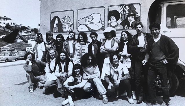 Gira de Comediants año 1980.