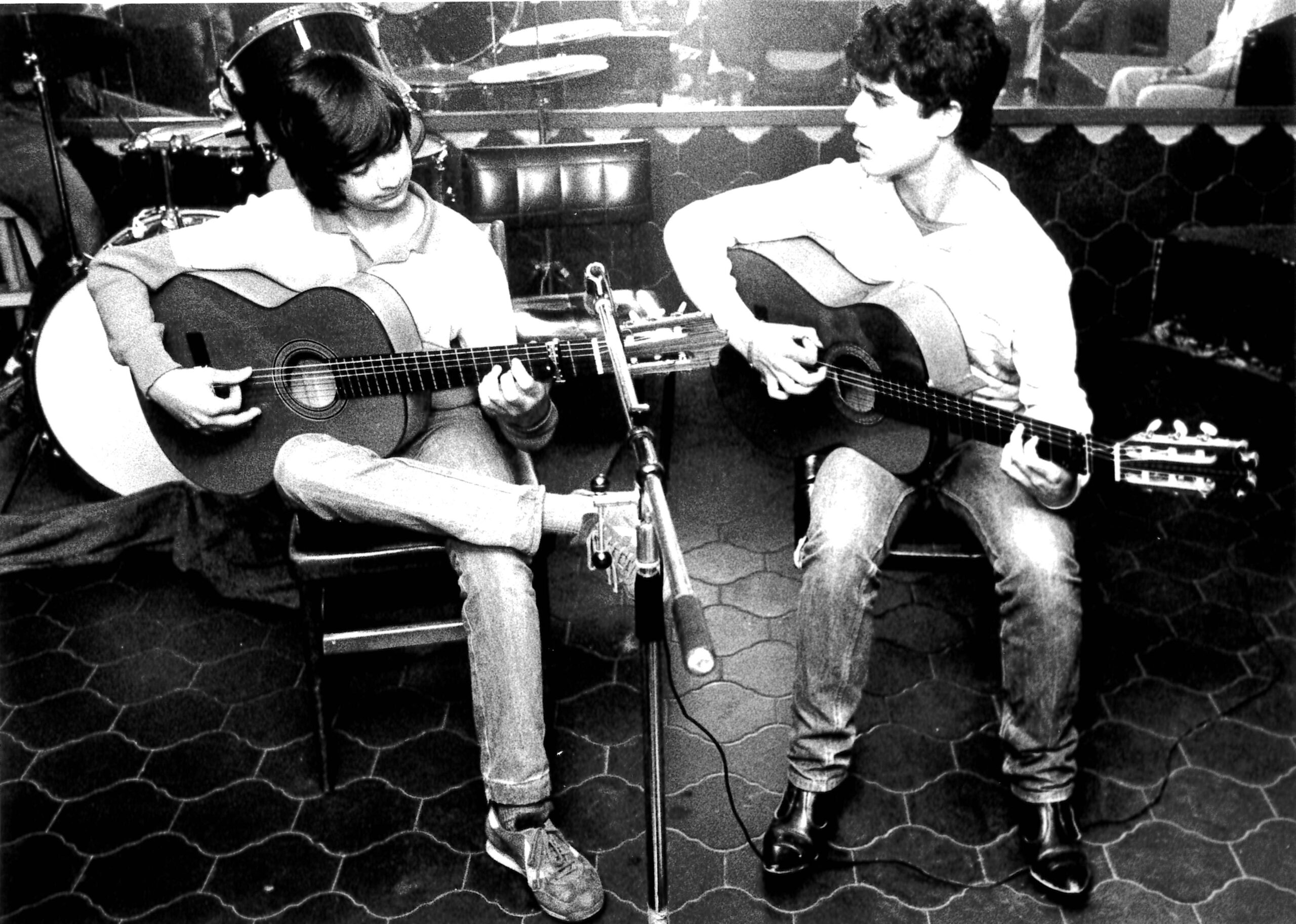 Chicuelo y Manuel Castilla en una fotografía de archivo