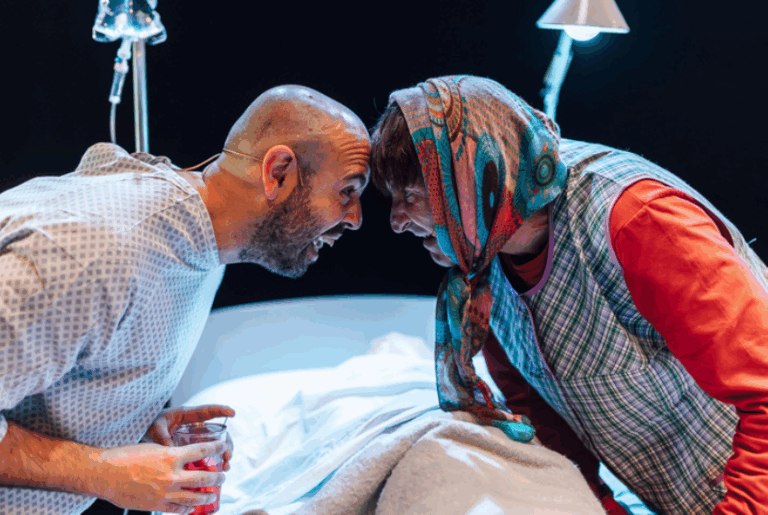 Imagen de una escena de la obra