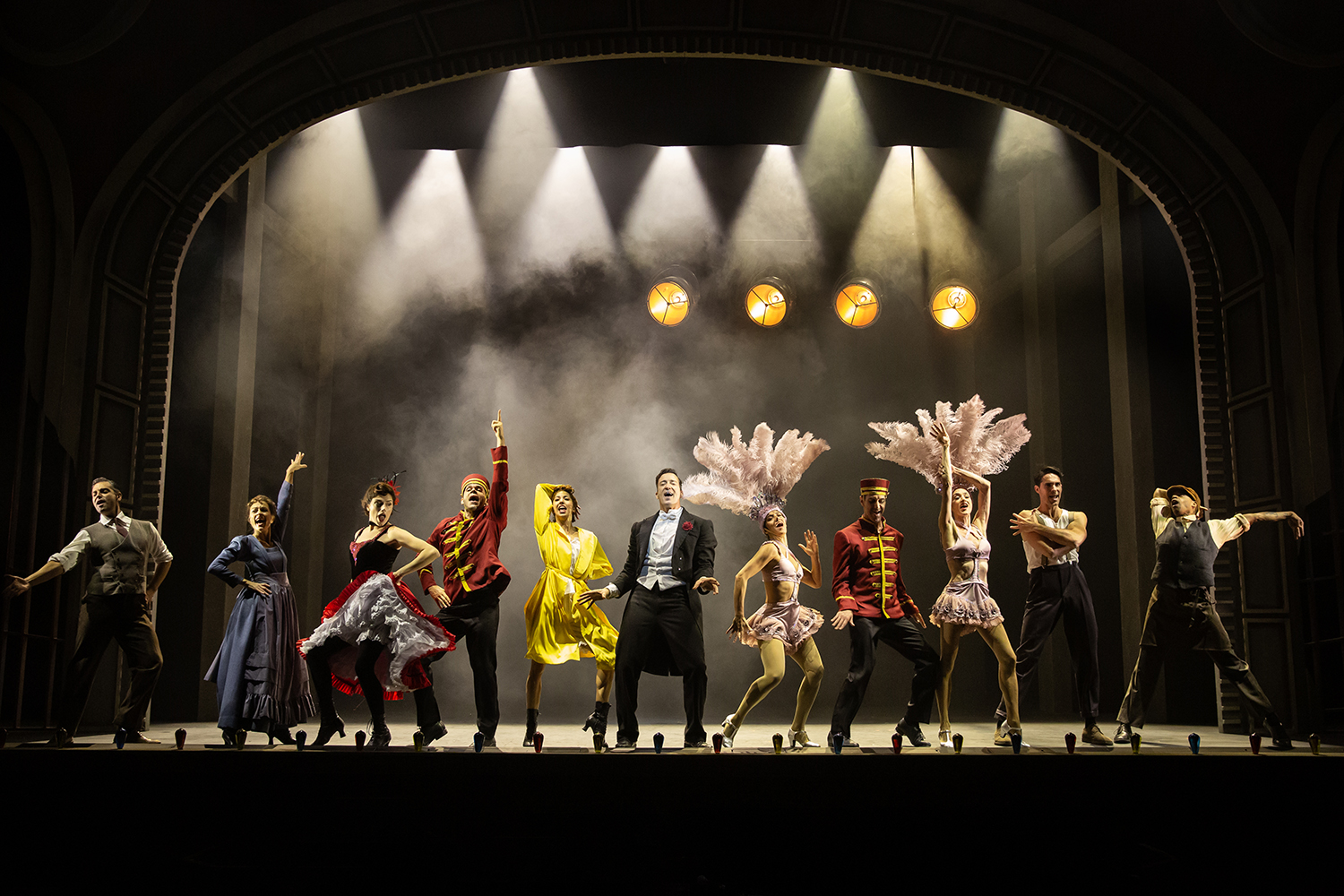 Una imagen del musical "Houdini"