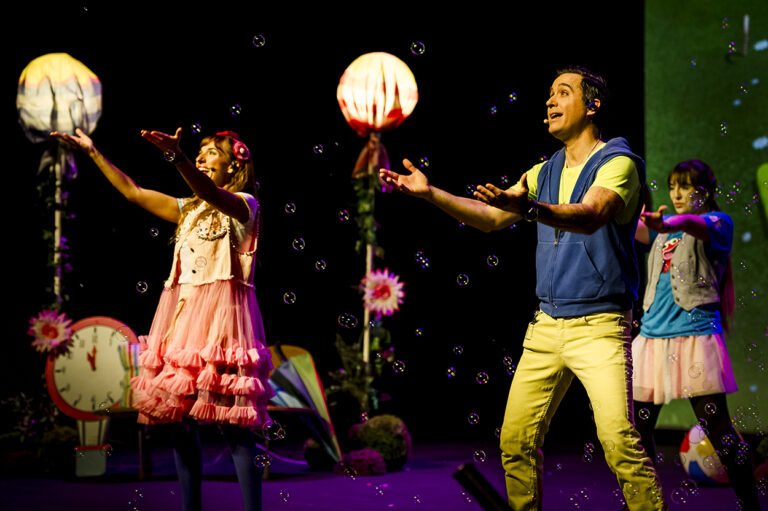 Imagen de una escena del espectáculo