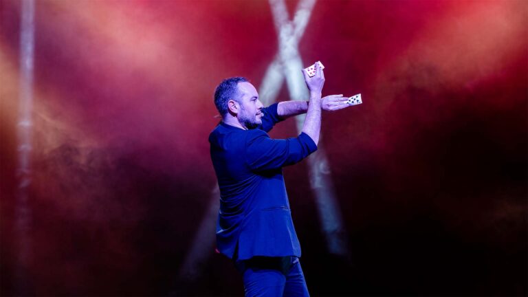 Jorge Blass en una imagen del espectáculo