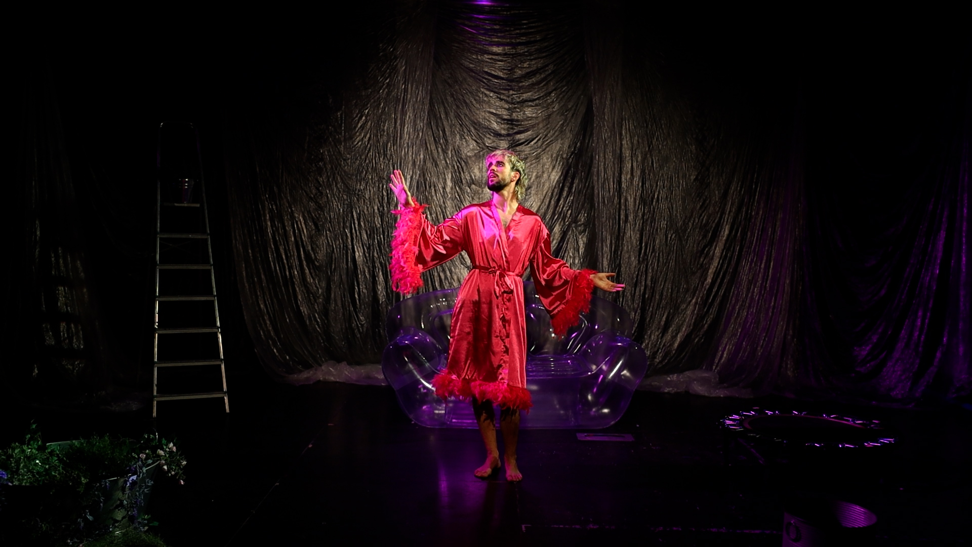 Imagen de una escena de la obra