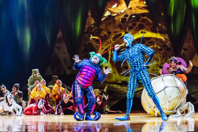 Imagen de una escena del espectáculo