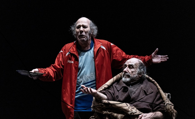 Imagen de escena de Todos los ángeles alzaron el vuelo, de La Zaranda