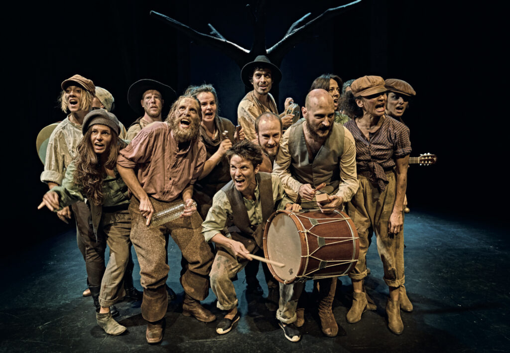 Escena de Dos nuevos entremeses, nunca antes representados