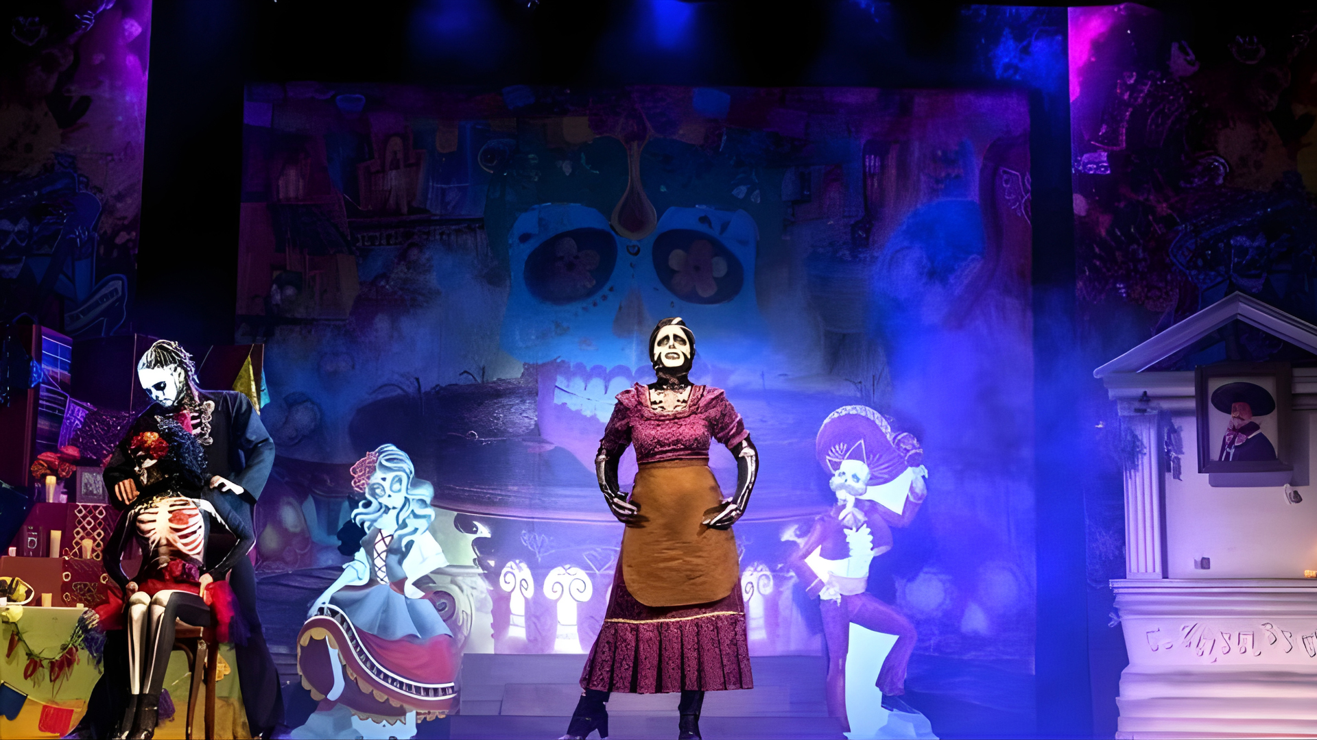 Imagen de una escena de 'Coco, el musical'