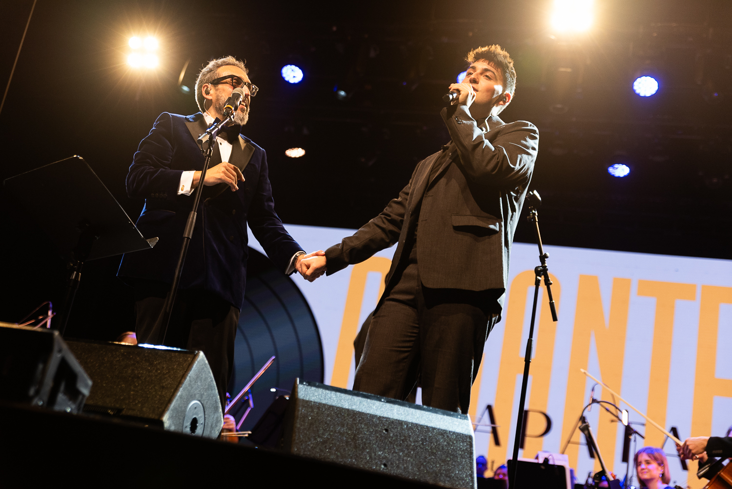 Imagen de un momento del concierto