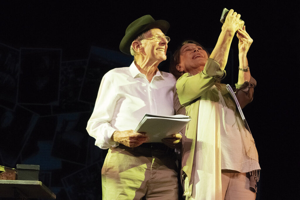 Emilio Gutiérrez Caba y María José Goyanes