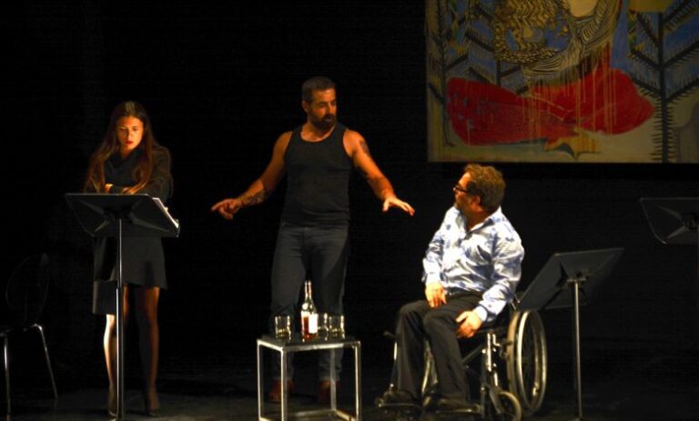 Imagen de una escena de la obra