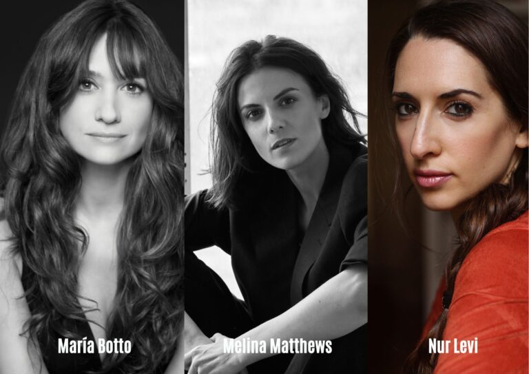 Foto de las intérpretes que estarán en el escenario