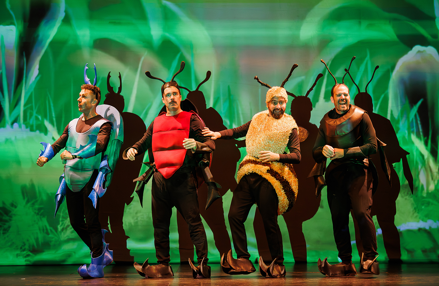 Imagen de una escena del espectáculo