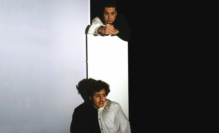 Un instante de la representación