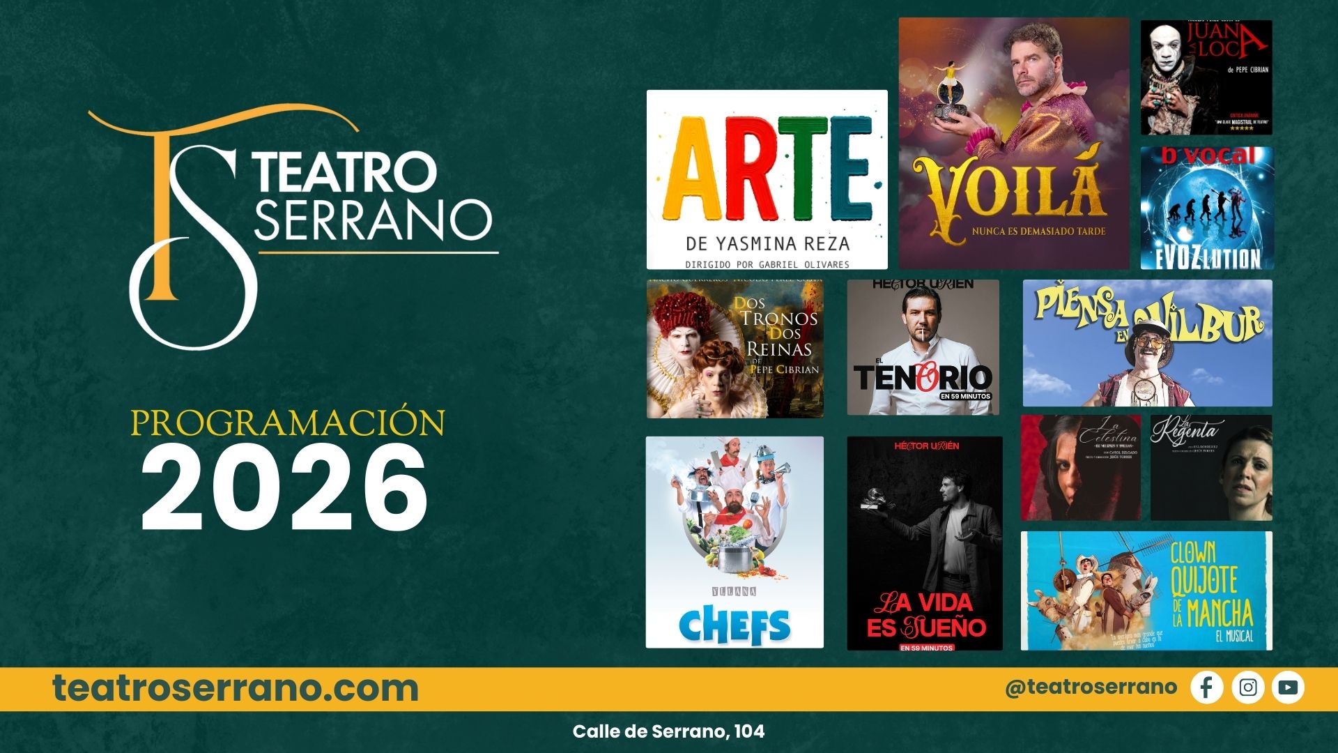 Imagen promocional de la cartelera
