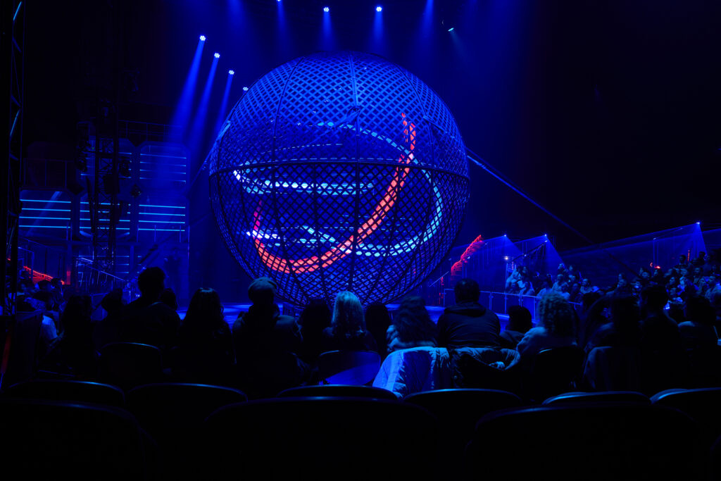 Un instante de la representación 1