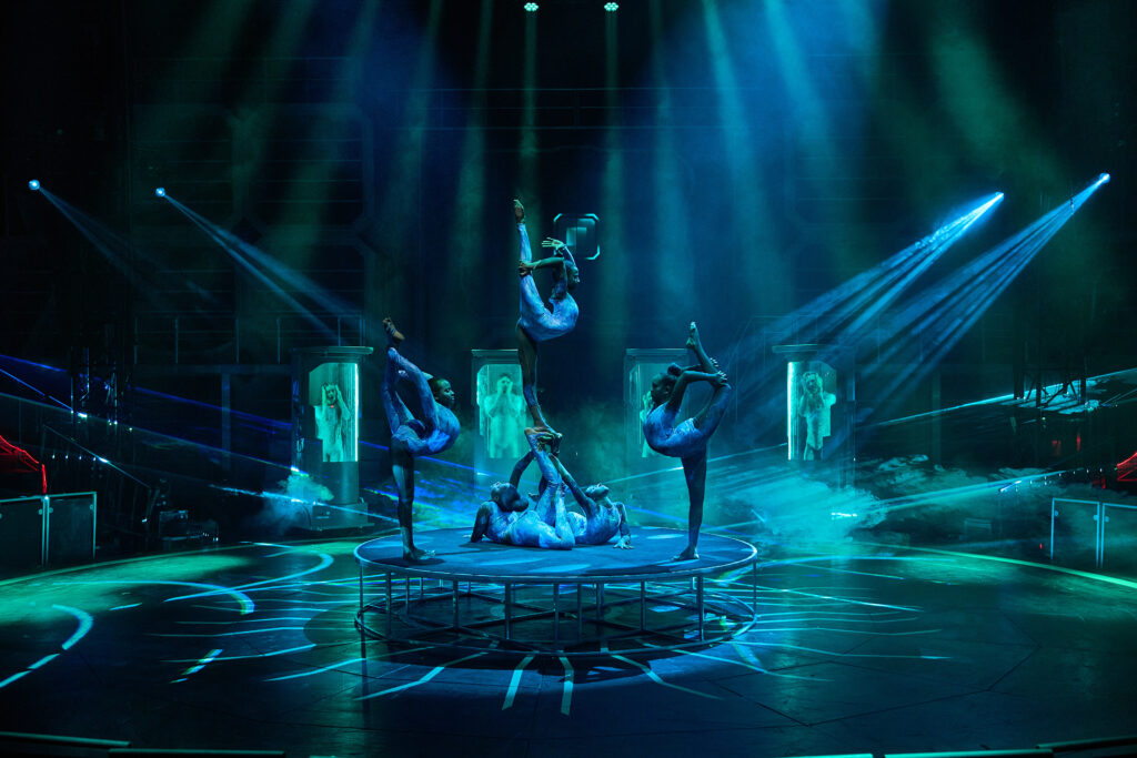 Un instante de la representación 2