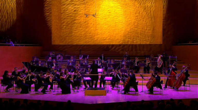 Un instante del concierto