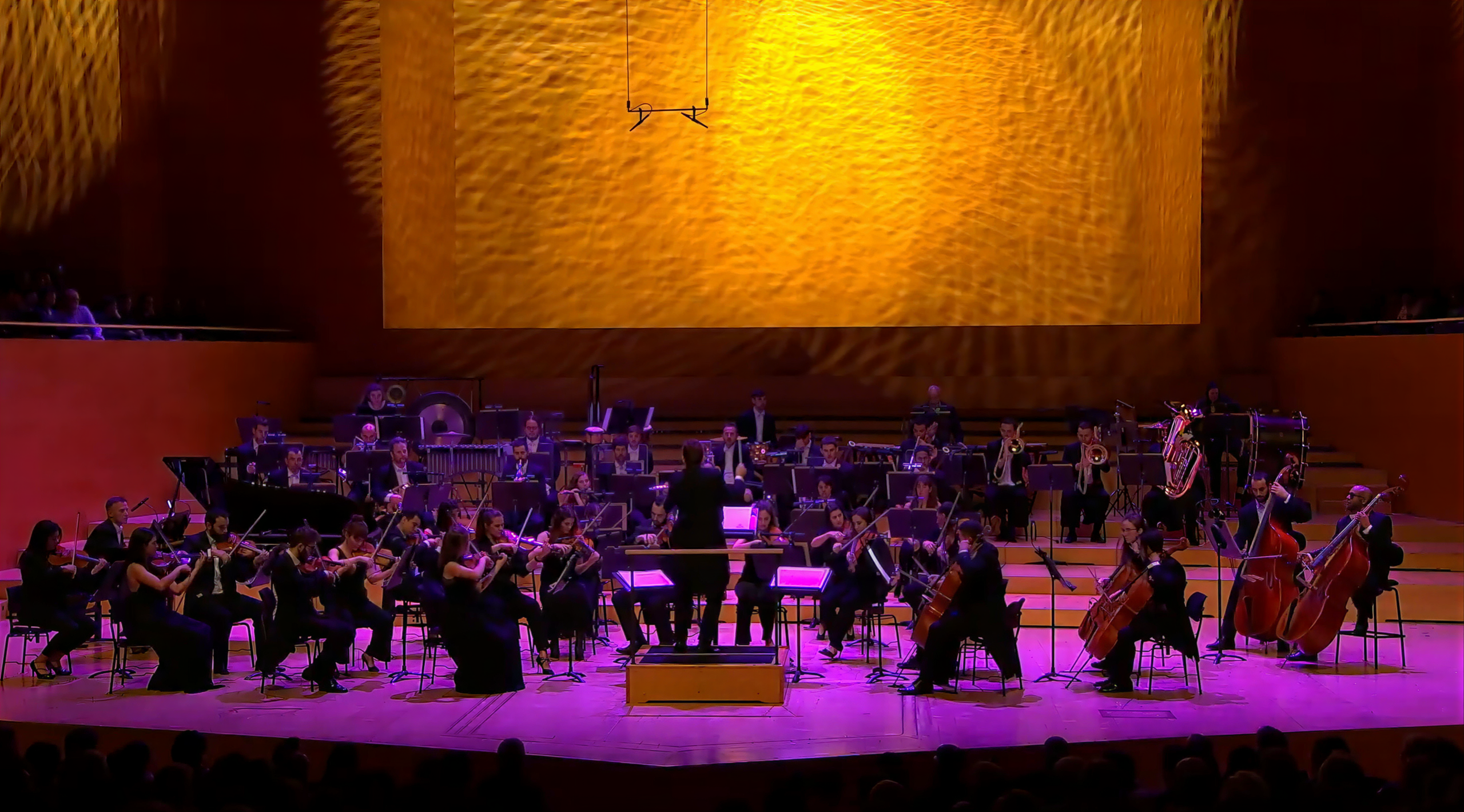 Un instante del concierto