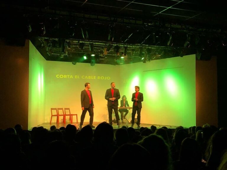 Imagen de una escena del espectáculo