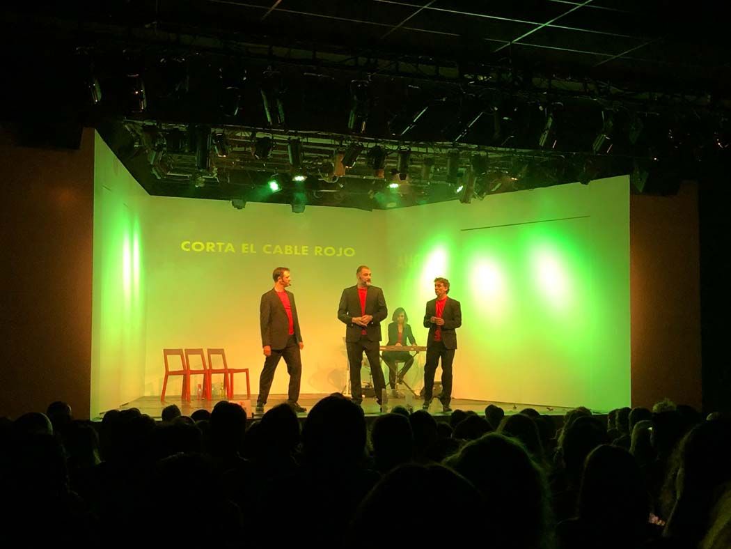 Imagen de una escena del espectáculo