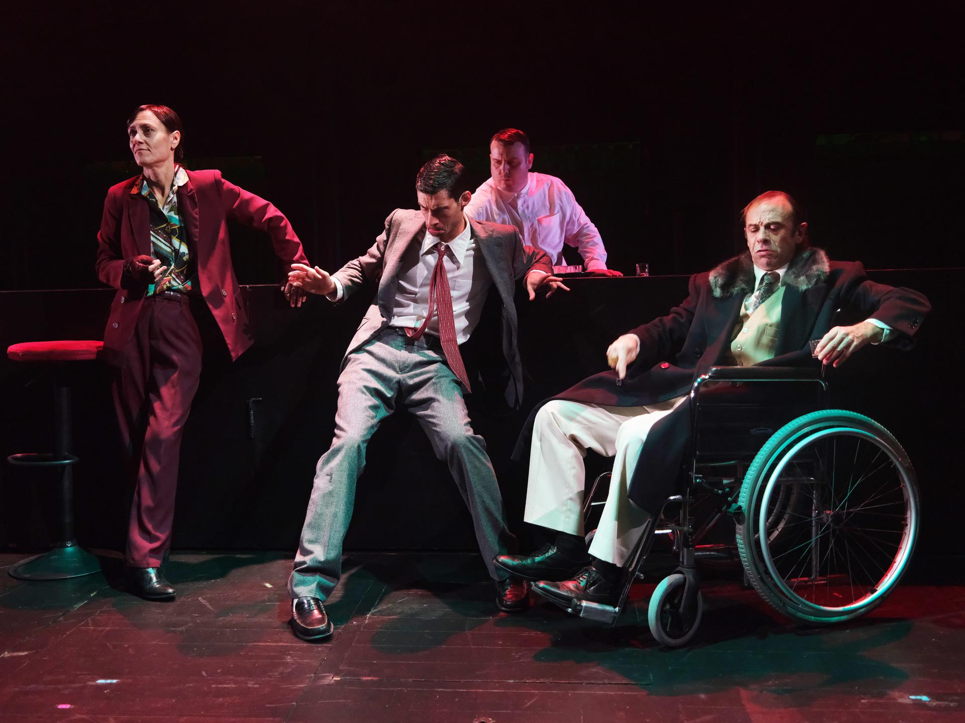 Imagen de una escena de la obra