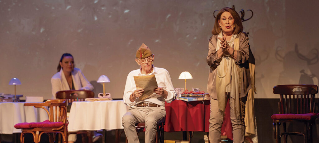 Imagen de la obra "Galdós Enamorado 2023, una neolectura teatral"