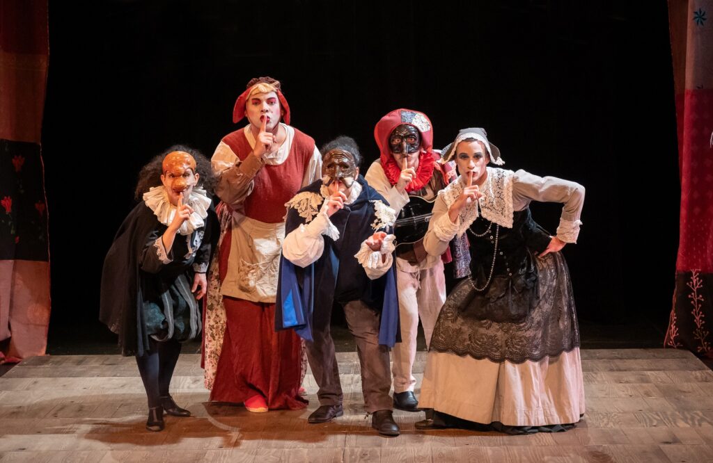 Dayana Contreras, Rey Montesinos, Yanet Sierra, Antonio Dueñas y Georbis Martínez (de izda. a dcha.)