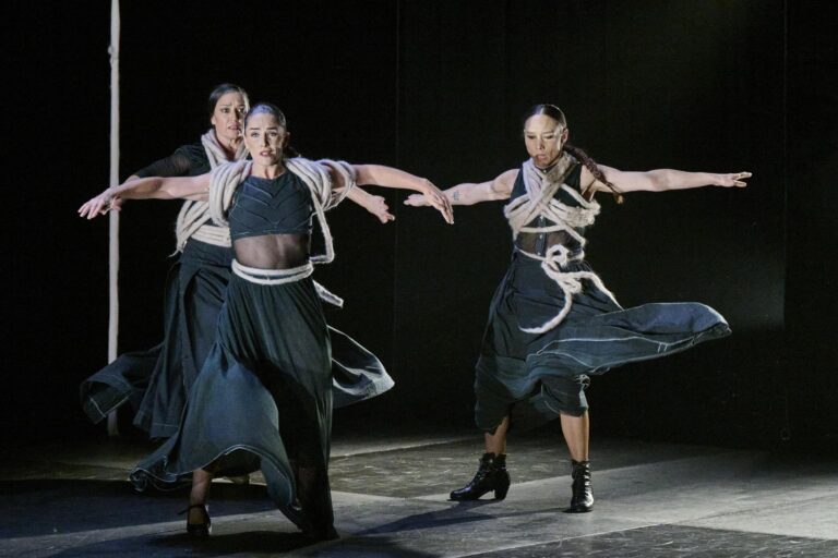 Un momento de Parcas fruto de una residencia el año pasado y estrenado en Canal Baila