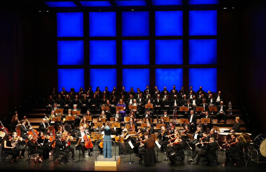 La ORCAM durante uno de sus conciertos