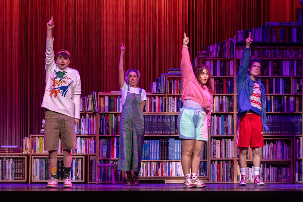 Imagen de una escena del musical