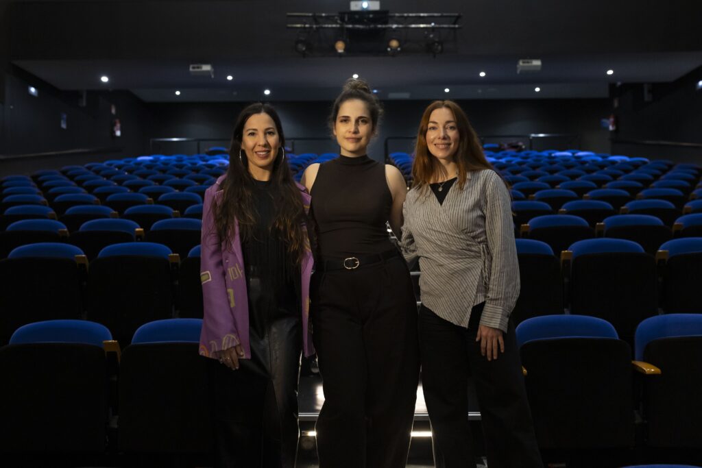 De izq. a dcha: Lucía Espín, Laura Ledesma y Natalia Rodríguez
