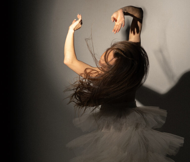 Un momento de La danzaora, de Laura Fúnez