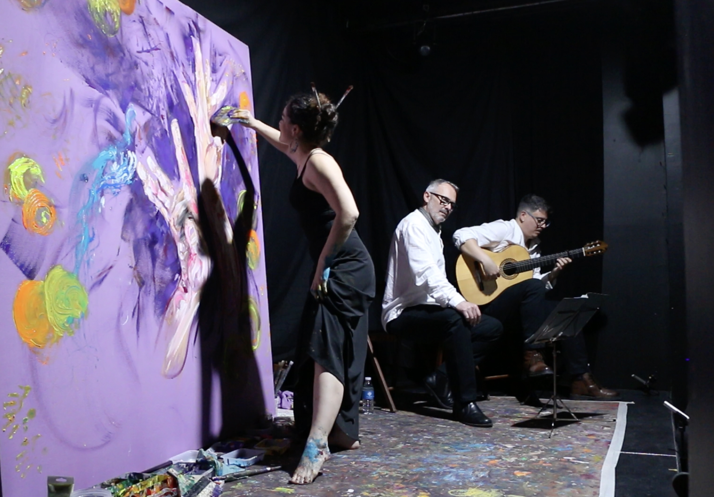 Imagen de una escena del espectáculo