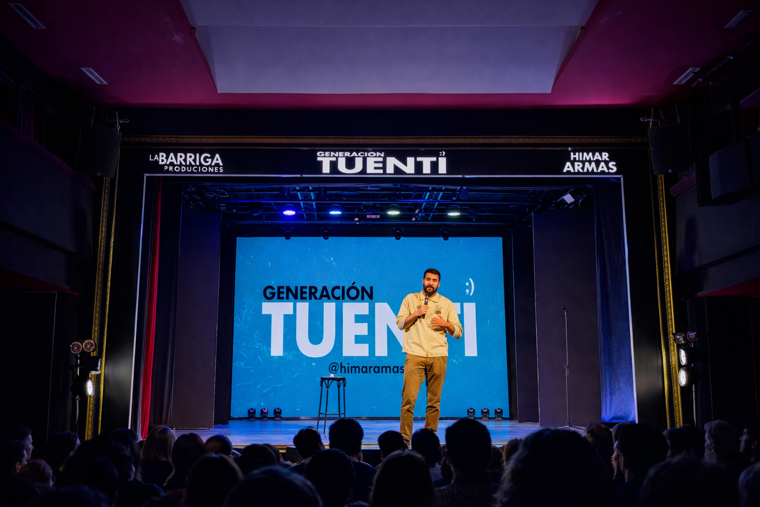 Un instante del monólogo "Generación Tuenti"