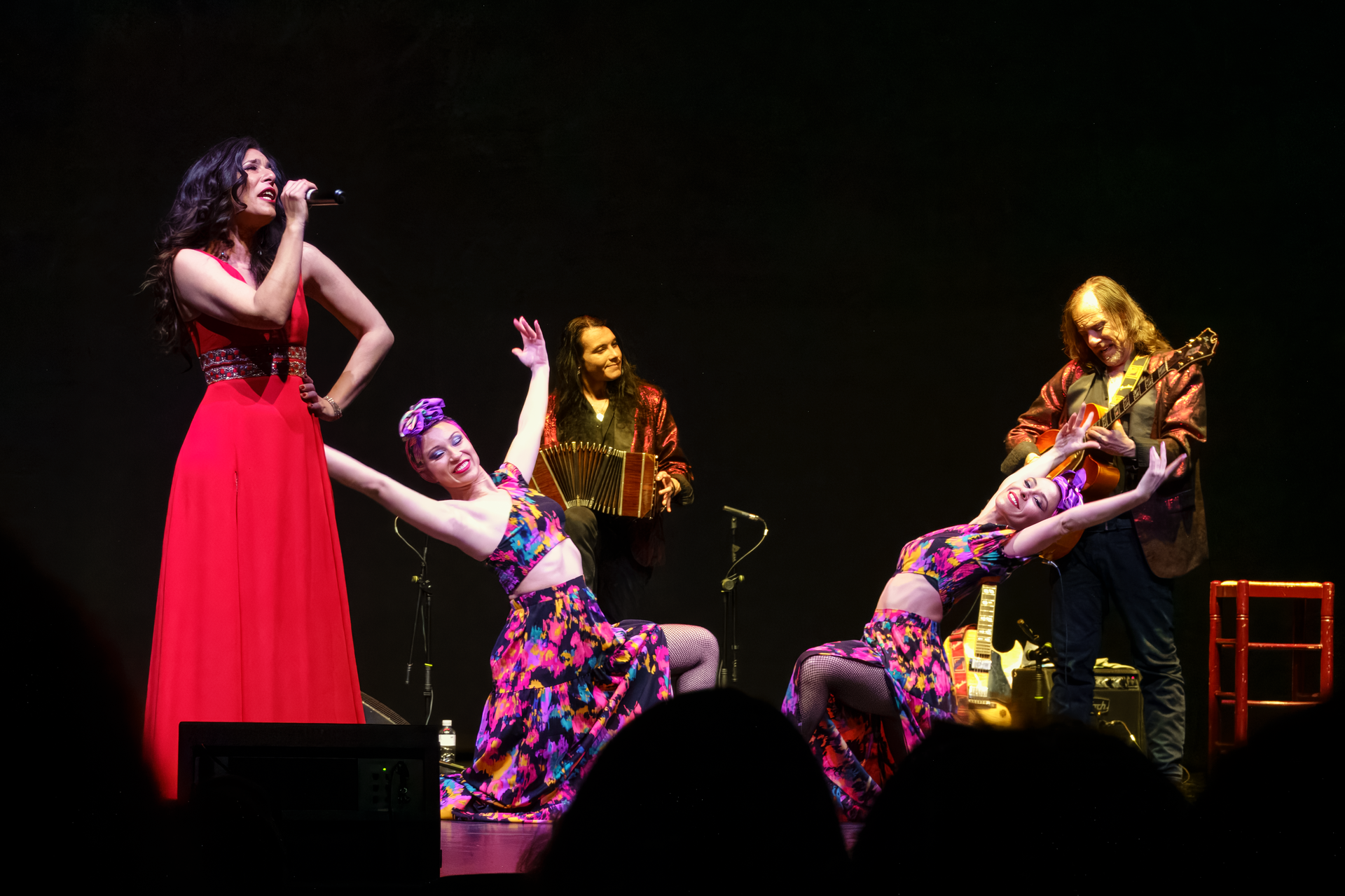 Una de las actuaciones de La Porteña Tango