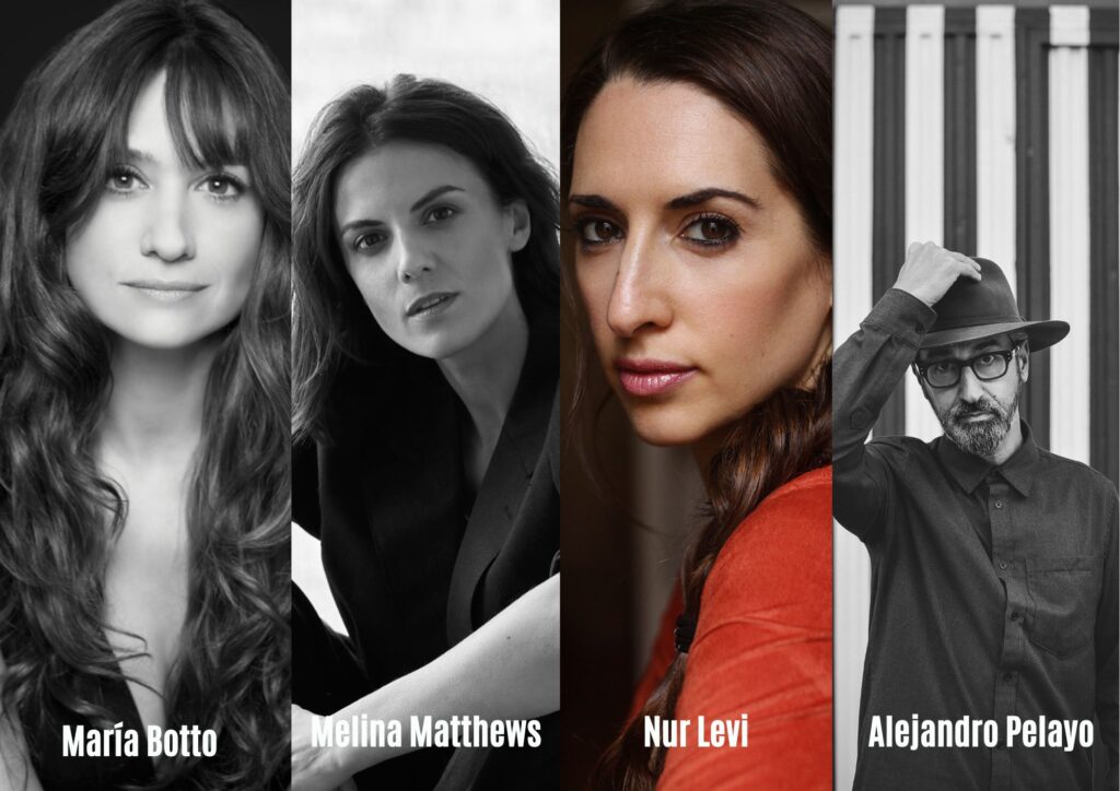 Intérpretes en el recital para niños 'Poesía para niños y niñas a los que les gusta leer'