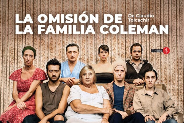 Imagen promocional de "La omisión de la familia Coleman"
