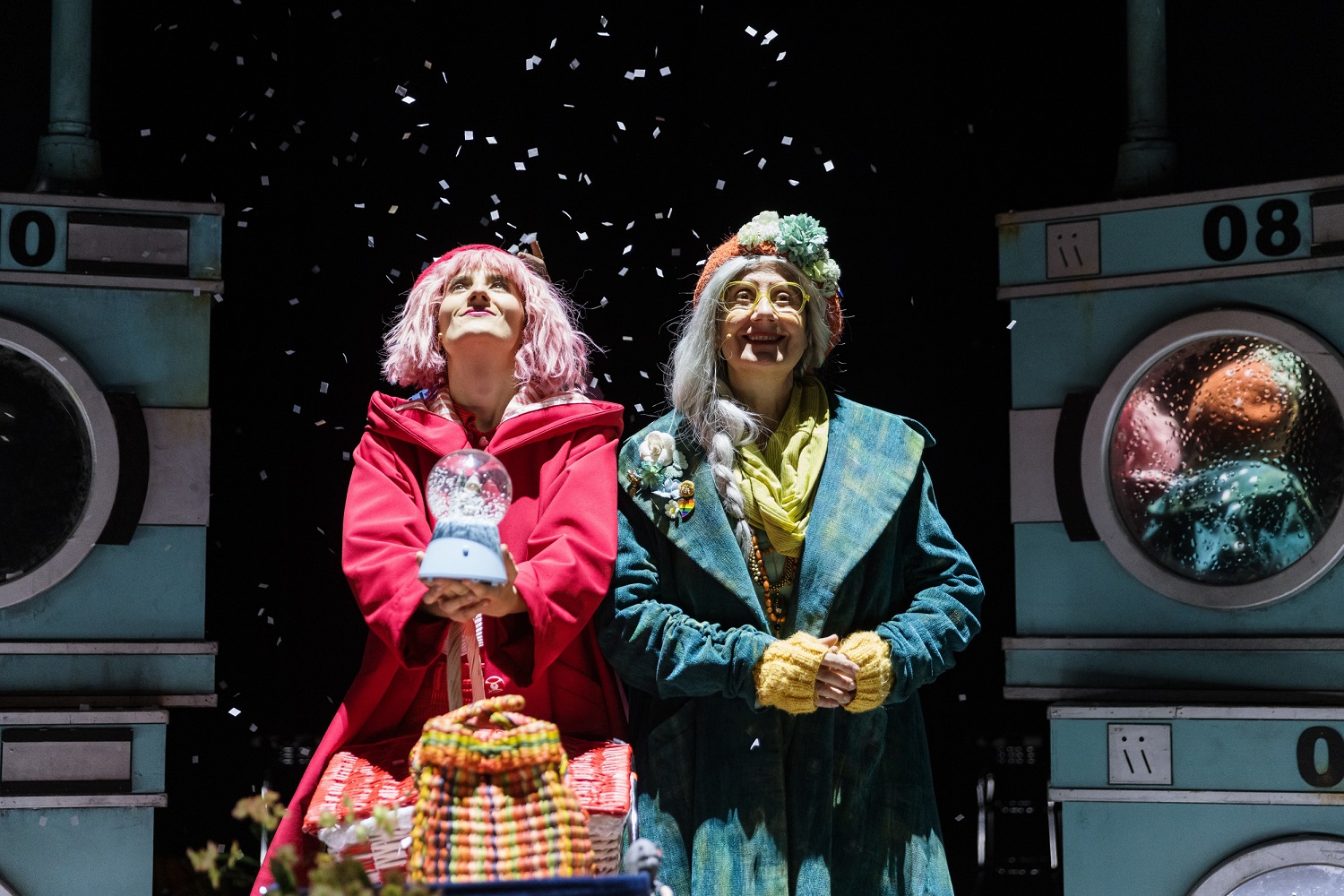 Mar Calvo y Esperanza Elipe en Caperucita en Manhattan