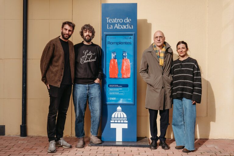 Fernando Guallar, José María Esbec, Paul Verrept y Rebeca Hernando