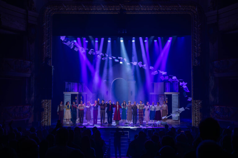 Imagen del final del musical