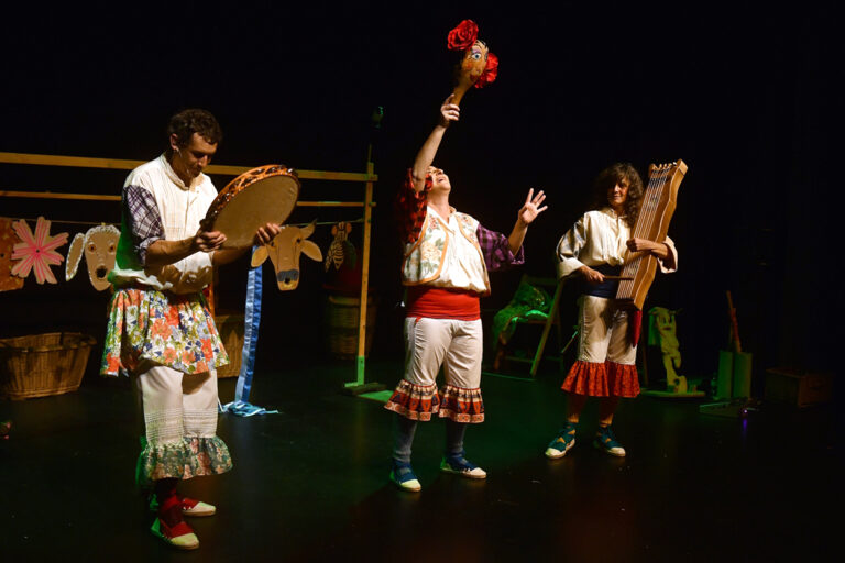 Imagen de una escena de la obra