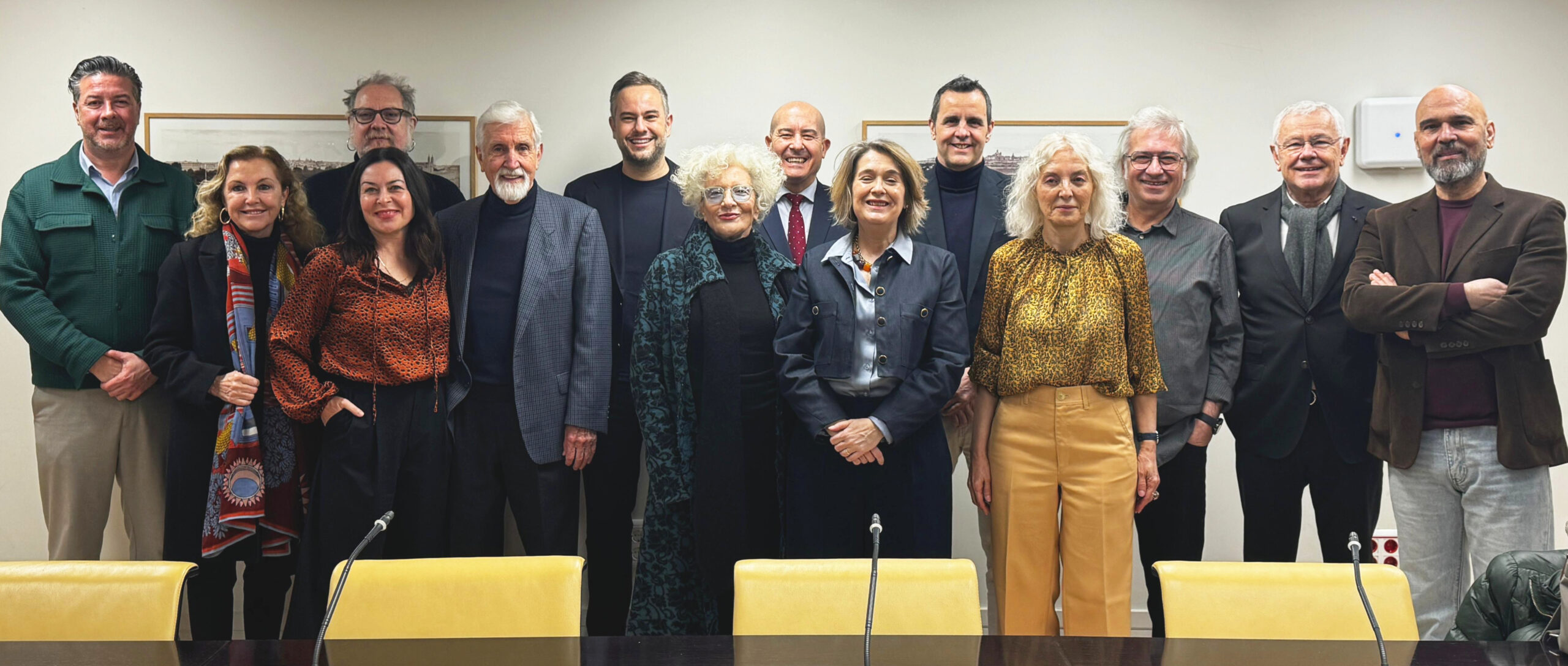Encuentro de la Academia con el Ayuntamiento de Madrid