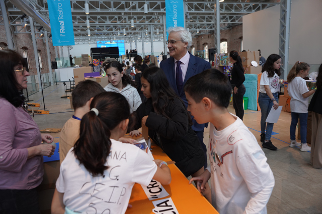 Un instante de la celebración de la feria