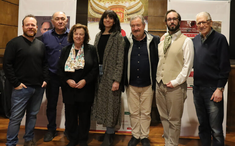 Fotografía de familia en la presentación