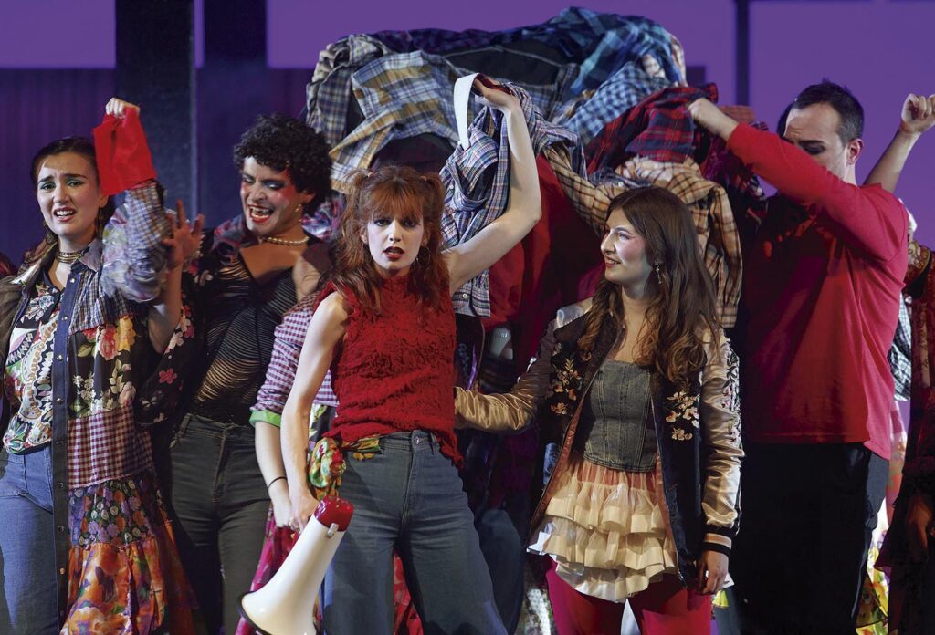 Imagen de una escena de 'Bohemios' del proyecto Zarza del Teatro de la Zarzuela de Madrid